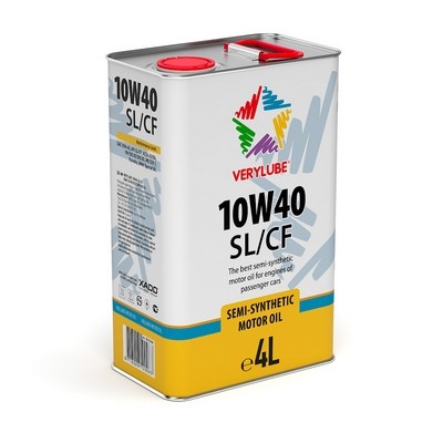 Моторное масло XADO Verylube 10W-40 SL/CF 4л
